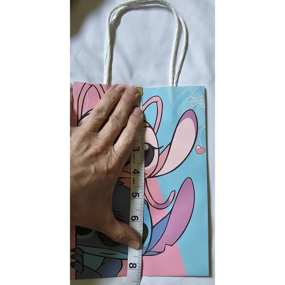 New Lilo & Stitch Birthday Party Paper Bags With Handle Party Disney Kids 16ct
